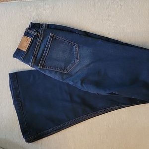 BKE Women’s High Rise Jeans - Dark Blue